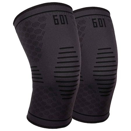 Ergodyne Knee Compression Sleeve, Black, XL 601